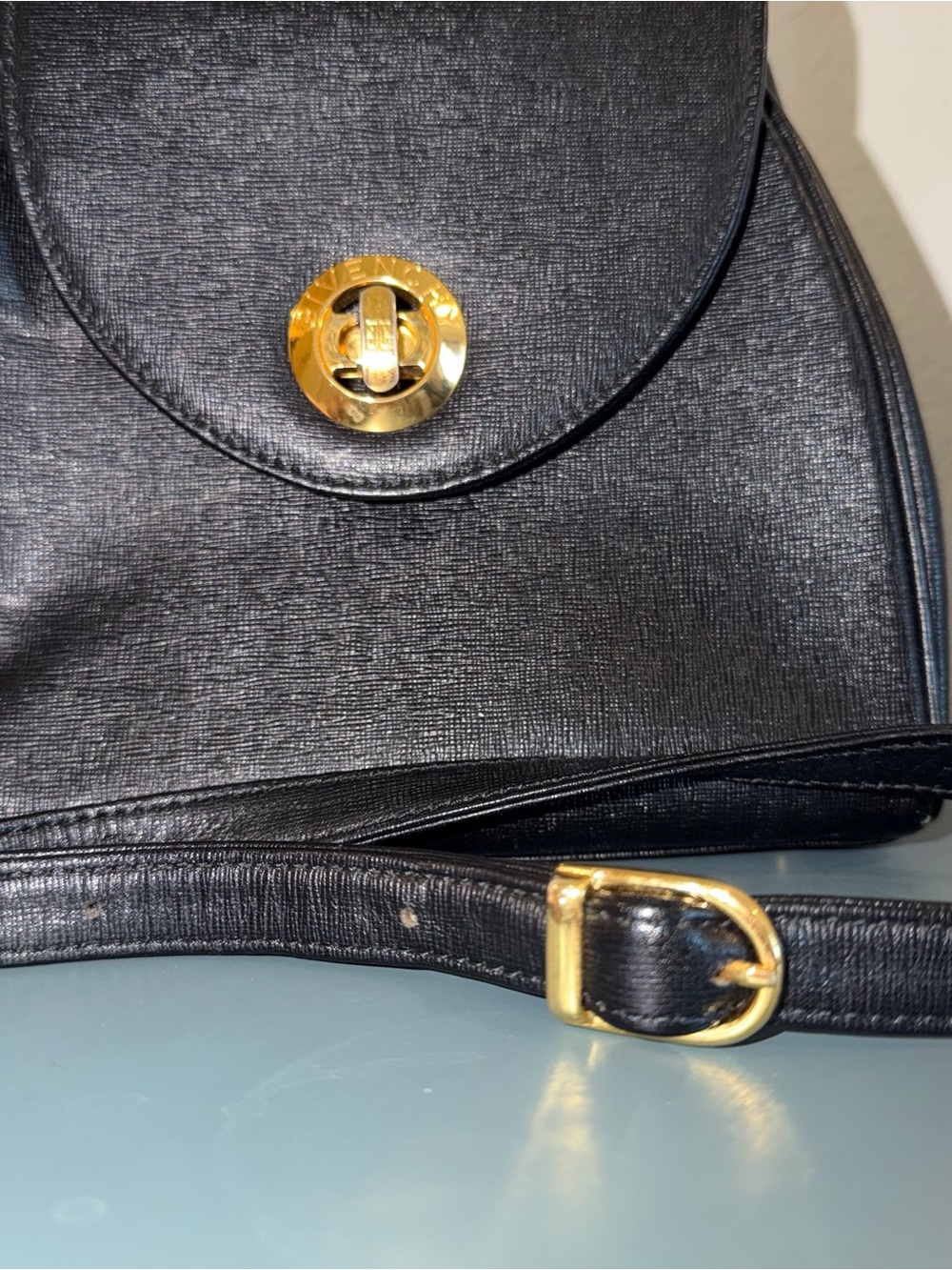 Givenchy 2-Way Saffiano Leather Crossbody Bag - Picture 14 of 17